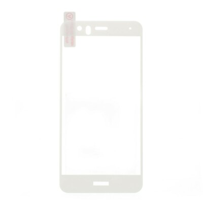 Schutz Glas für Huawei P10 Lite Full Coverage Schutzfolie Screen Protector Weiß
