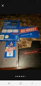 Ice Hockey (Nintendo, NES) Aut&eacute;ntico -- Completo en Caja