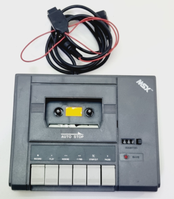 Vintage MSX Program Cassette Tape Player Model DM-6402 - For Parts