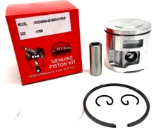 POP UP PISTON KIT FITS HUSQVARNA 455 MARK II, 47MM KIT, REPLACES # 574644002