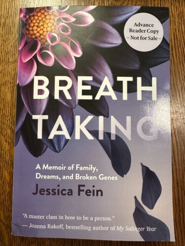 ARC Breath Taking by Jessica Fein (2024, Paperback) MEMOIR UNCORRECTED PROOF - Picture 1 of 5