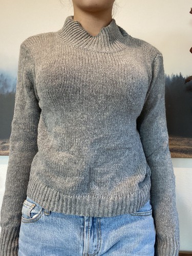 Brandy Melville Size S Gray Knit Long 
