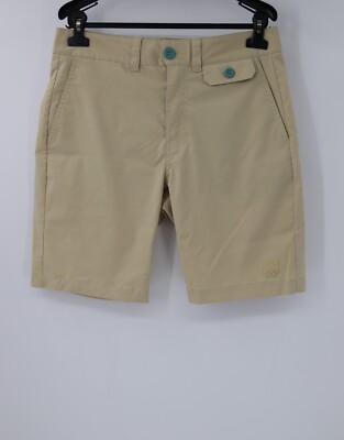 Helly hansen shorts men's small Tokyo 2020 Olympic Obs beige