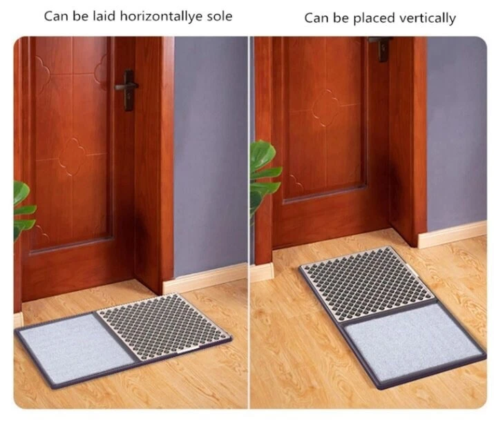 4 Units Of: 3D Super Shoes Cleaning Floor Door Mats with Disinfectant available - Image 3 of 4