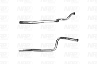 Abgasrohr Hinten FüR CitroËN Peugeot Berlingo Multispace C4 Grand Picasso I