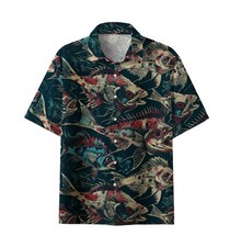 Deep Sea Mutant Fish Hawaiian Shirt