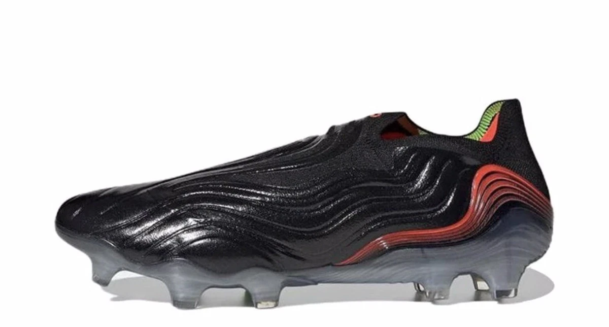 New Men’s Adidas Copa Sense+ FG Black Solar Red Size 13 GW3608 adidas Copa Sense+ FG Black Solar Red for Sale  main image 4