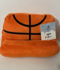 New Comfort Bay Soft Pillow Tablet Stand Basketball Design