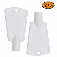 2 Pack Freezer Door Lock Key 297147700 for Kenmore Gibson Frigidaire Kelvinator