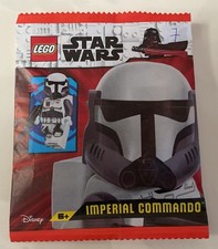 POLYBAG FOIL  FIGURINE MINFIG LEGO  STAR WARS 912503 CLONE IMPERIAL COMMANDO
