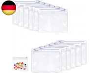 12 StüCk Mini Zip Beutel,Pillenbeutel,Kleine TüTen Mit Verschluss R