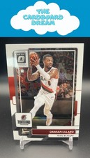 Damian Lillard 2022-23 Donruss Optic #49 Portland Trail Blazers Basketball Card