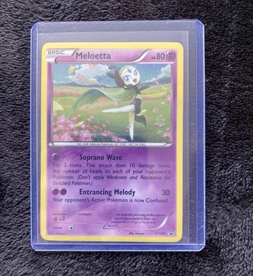 Meloetta Promo Pokemon XY Promos PR Psychic Holo XY193 LP Excellent