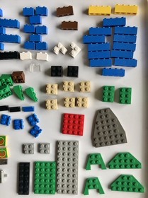 LEGO Star Wars: Watto's Junkyard set 7186, NO MINIFIGS/MANUAL AS-IS 44% complete