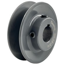 BK28-3/4 Sheaves,v Belt Pulley 3/4 inch bore 2.95" OD,Motor Pulley Cast Iron ...