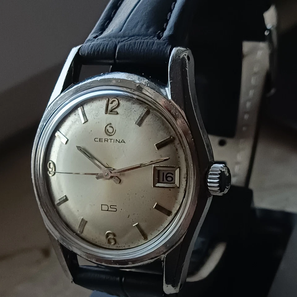 Certina DS 25-661 orologio vintage acciaio 36mm - Imagen 4 de 4