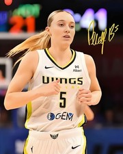 Paige Bueckers Dallas Wings Signed  8x10 Reprint