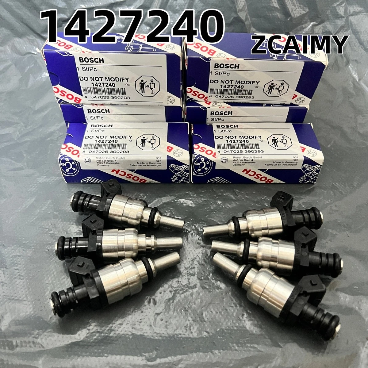 6 FUEL INJECTORS for BMW 320i 325i 325ci E46 M54 6 CYL SIEMENS INJECTOR