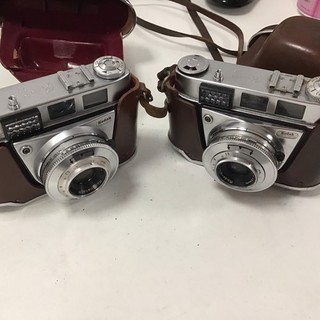 2 Kodak Retinette 1B 35mm Film Cameras Untested #K010