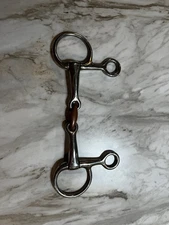5.5in French Link Baucher Horse Bit