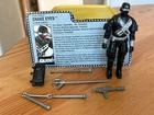 1989 GI JOE SNAKE EYES v3 100% Complete w/ File Card Hasbro ARAH Vintage Figure