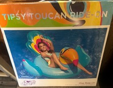 Bestway 41126E H2OGO Tipsy Toucan Ride-On NEW Pool Fun 6 x9 Summer Ready