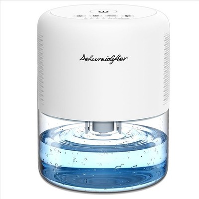Dehumidifier for Home Small Quiet Dehumidifiers for 44OZ Water Tank Auto Defr...