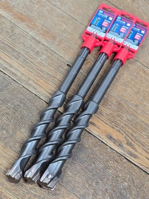 x3  Bosch HC5050  1'' x 13''  SDS-MAX Speed-X Carbide Rotary Hammer Drill Bit