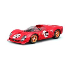 1:24 1967 Ferrari Daytona 330 P4 by Bburago in Red 18-26310 Model RaceCar