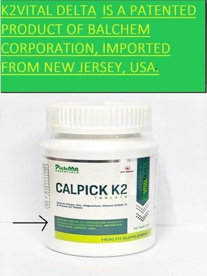 Calcium D3 K2 MK7 Magnesium Zink Tabletten - Starke Knochen & Gelenkstütze 30...
