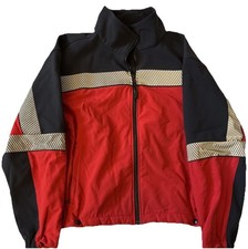 Blauer Men's Large Panelled Jacket In Red White Blue Style 4670