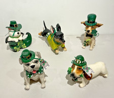 BLUE SKY CLAYWORKS ST PATRICKS DAY DOG COLLEZIONE "YOU PICK ONE" (NUOVO)