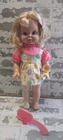 Mattel 1969 Timey Tell Doll 17" Vinyl Doll - Not Working