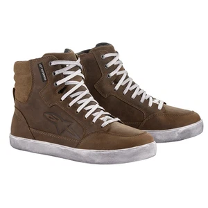 Alpinestars Stella J-6 Waterproof Ladies Motorcycle Motorbike Boots Brown