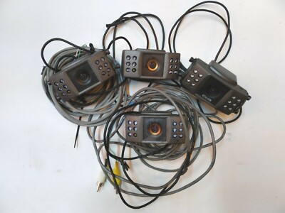 Lot of 4 Infrared Color Cameras SIC558IR/LML-20S2.5 for PAL/NTSC Systems