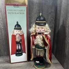 Nutcracker Gold, Black  Red In OG Box 20"x5"