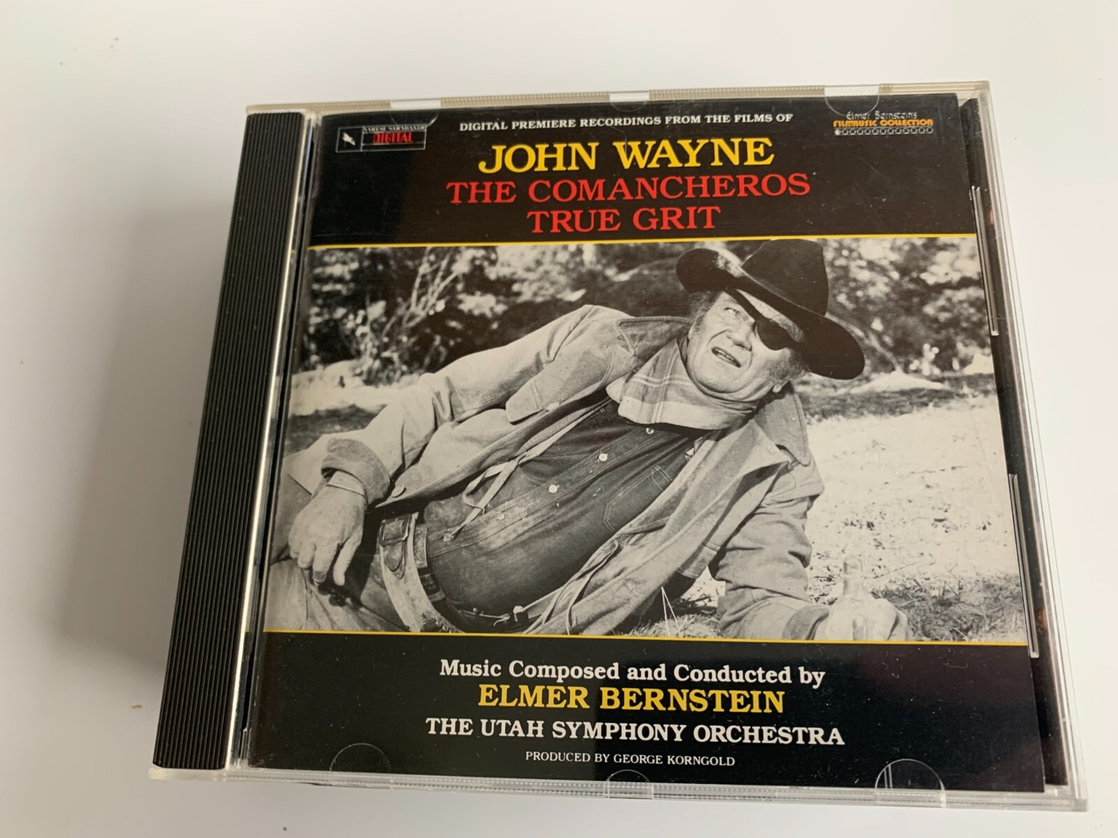 Elmer Bernstein The Films of John Wayne Comancheros True Grit (Varese) CD [B5B]