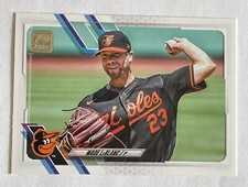 2021 TOPPS WADE LEBLANC #45 PITCHER BALTIMORE ORIOLES BASEBALL CARD