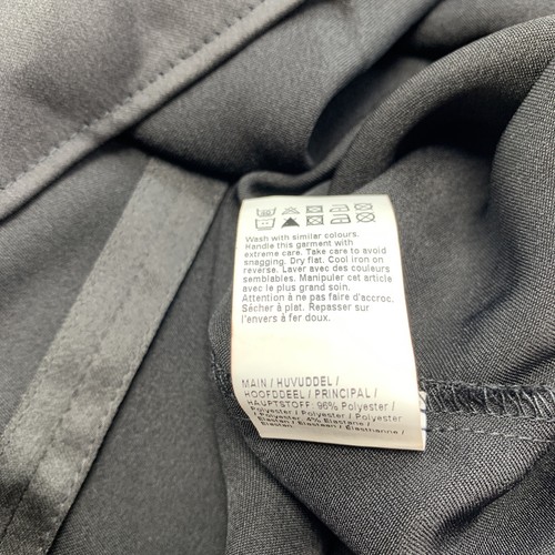 River Island Retro Swing Dress Button Shoulder Satin, Size UK 24, Black - Picture 17 of 19