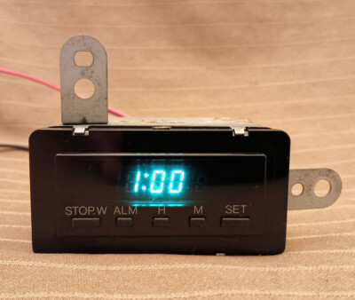 chu❗️ Stopwatch Digital Clock Alarm 12v OEM for 91-94 Toyota Land