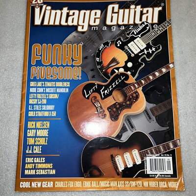 VINTAGE GUITAR Sep /2006 Rick Nelson/Gary Moore/Tom Schulz/J.J.Cale F2D