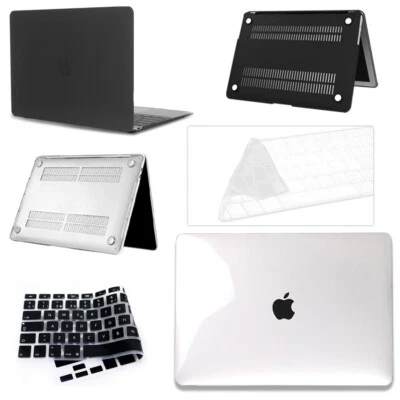 For Apple MacBook Air 11/13/15/16 Laptop Hard Shell Cover Case + Keyboard Skin