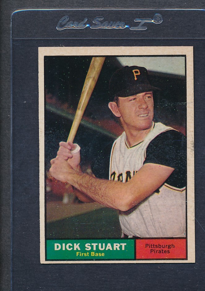 1961 Topps #126 Dick Stuart Pirates EX *1343 | eBay