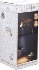 Harry Potter Golden Snitch Posable Desk Light Gold Metal Lamp Quidditch Style