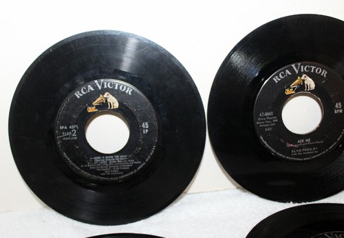 6- Elvis Presley 45 RPM Records ~ RCA Victor ~ 4371 ~ Heartbreak Hotel ~ More - Picture 7 of 7