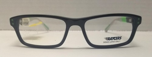 Raycers KB 7000 GR Kids Eyeglasses Frames Black Grey Green Rectangular 48-15-130 - Picture 2 of 11