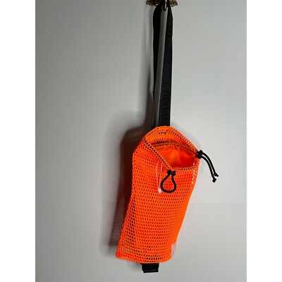 Free People FP Movement Mini Mesh Sling Bag Neon Orange NEW  display picture 3