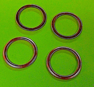 4 Exhaust gaskets Kawasaki KZ550 ZX600 KZ650 KZ750 KZ1300 Gasket 16-5978