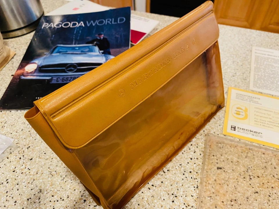 MERCEDES BENZ 250SL 280SL ПАГОДА ВЛАДЕЛЬЦЕВ РУКОВОДСТВО ПОЛНЫЙ КОМПЛЕКТ ОРИГИНАЛ - Изображение 3 из 4