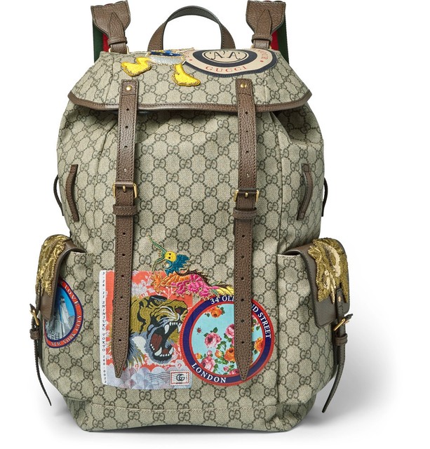gucci bengal tiger backpack